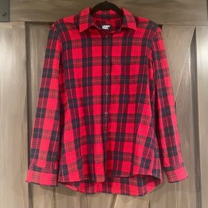 Land’s End 100% Cotton button down shirt-Women’s as M (10-12)